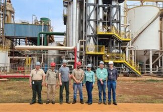 Equipe de projetos, operação e gestão da planta industrial da Usina Goiasa e equioe da Soteica