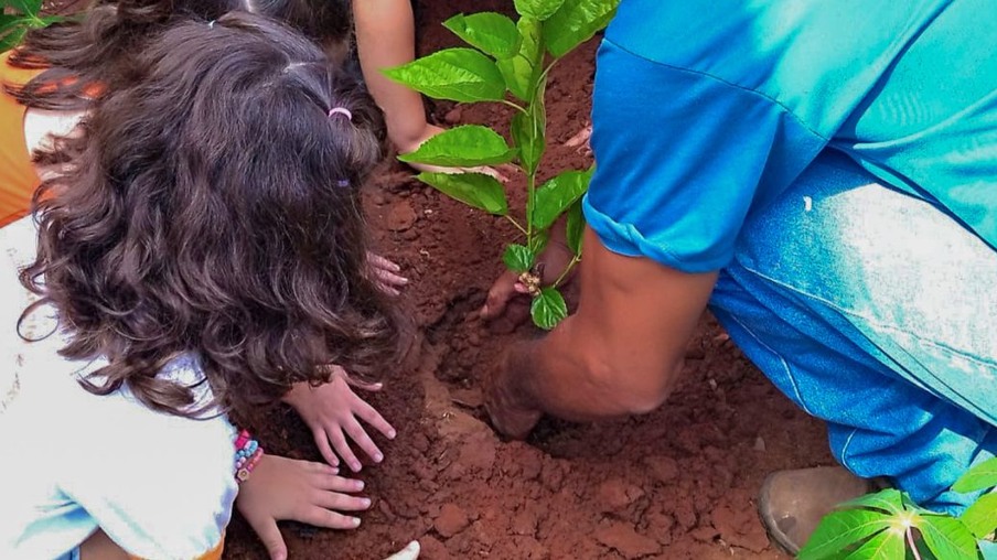 Usina Caeté - Unidade Paulicéia desenvolve ações sustentáveis em comemoração ao Dia da Árvore