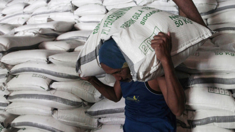 Indonésia deve importar 2,8 milhões de toneladas de açúcar