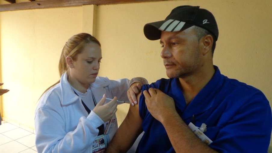 Campanha contra gripe: Usina Santa Vitória vacina mais de 1000 funcionários 