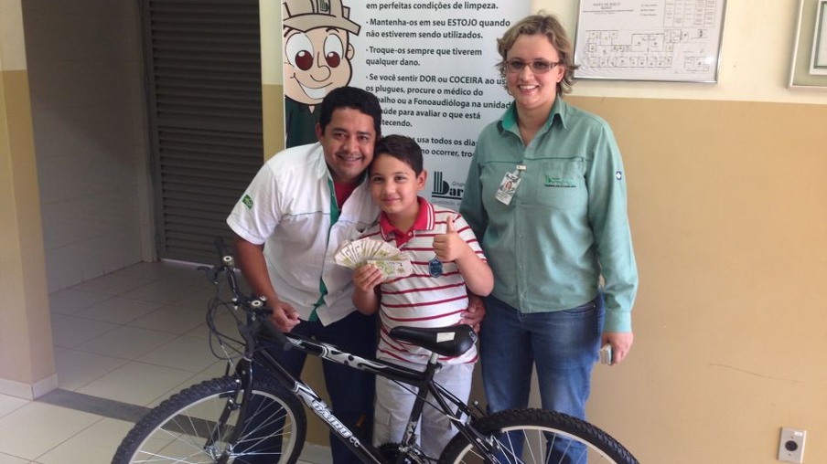 Projeto de usina dá bicicletas para a comunidade 
