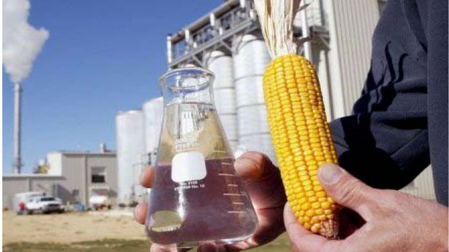 A produção de etanol a partir do milho é esperada para dezembro próximo 