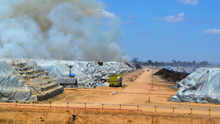 A usina da GranBio enfrentou três incêndios em 2015