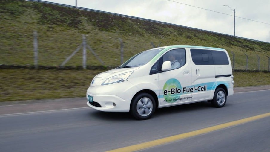 Protótipo do Nissan E_bio_fuel_cell