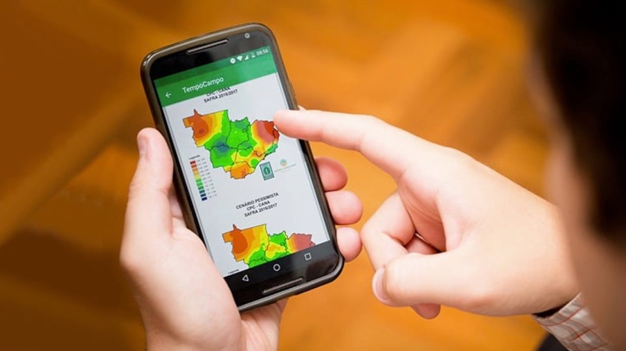 App mostra como a cana-de-açúcar se desenvolve em virtude do clima