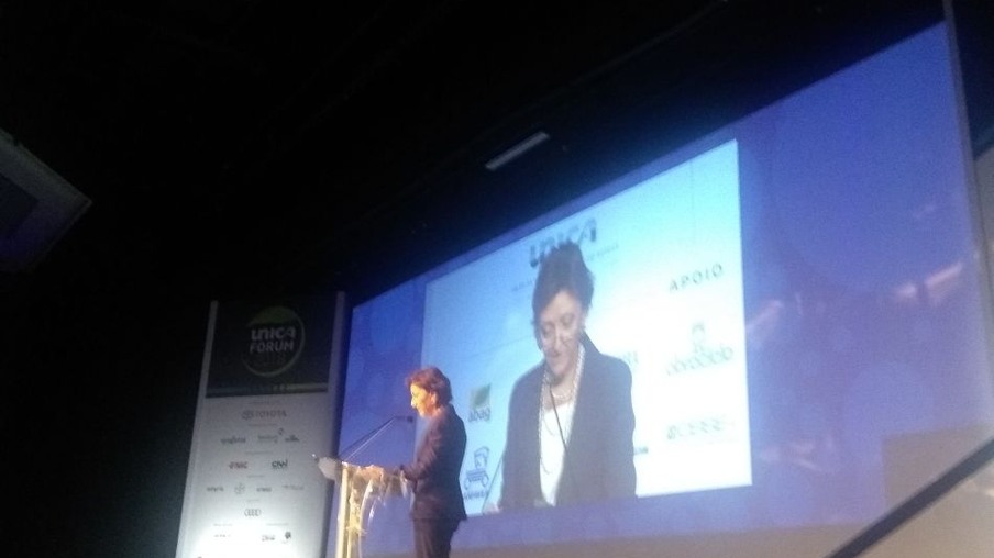 Elizabeth Farina, presidente da Unica, fez a abertura do evento 