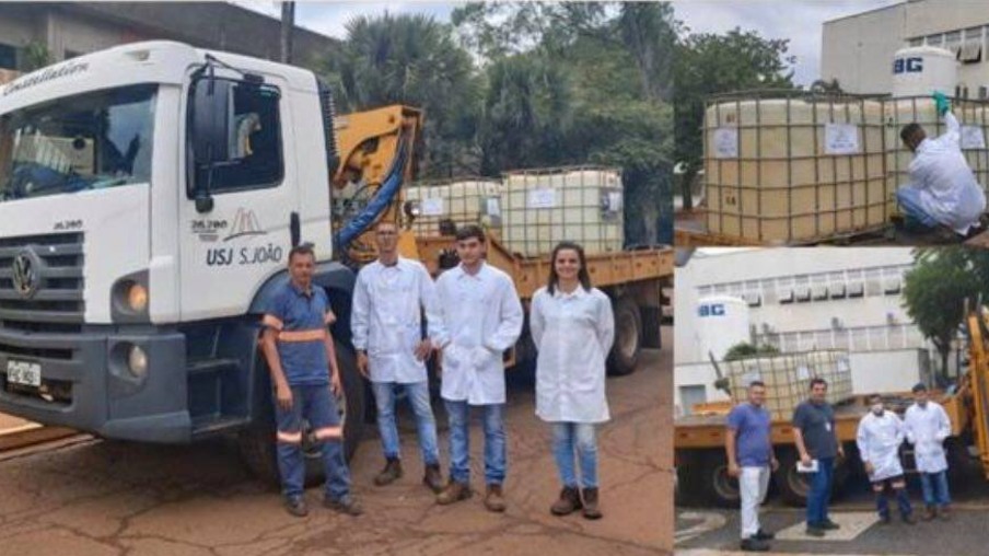 Usina São João, do Grupo USJ, doa três mil litros de álcool 70% para entidades