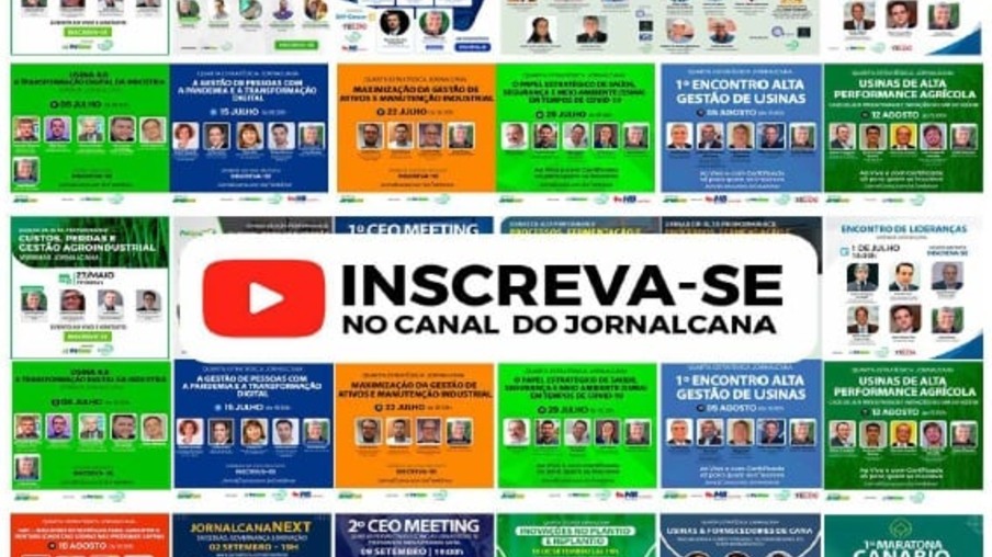 Canal do JornalCana no YouTube oferece o melhor benchmarking do setor