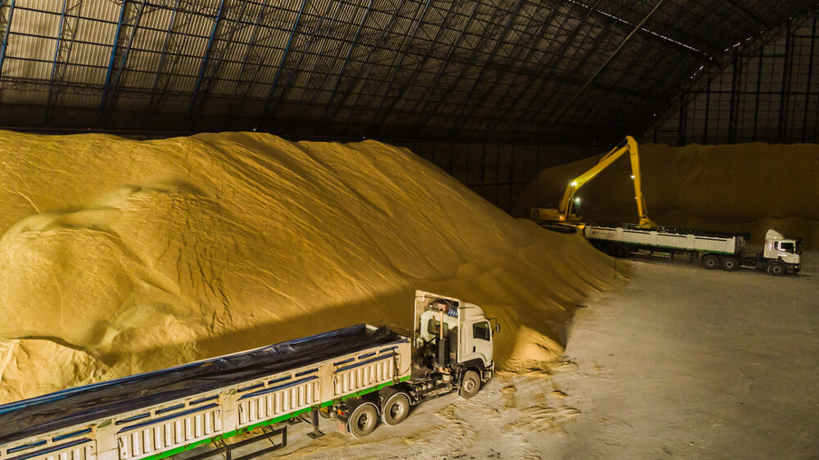 Exportações de açúcar da Tailândia são as mais baixas em mais de uma década