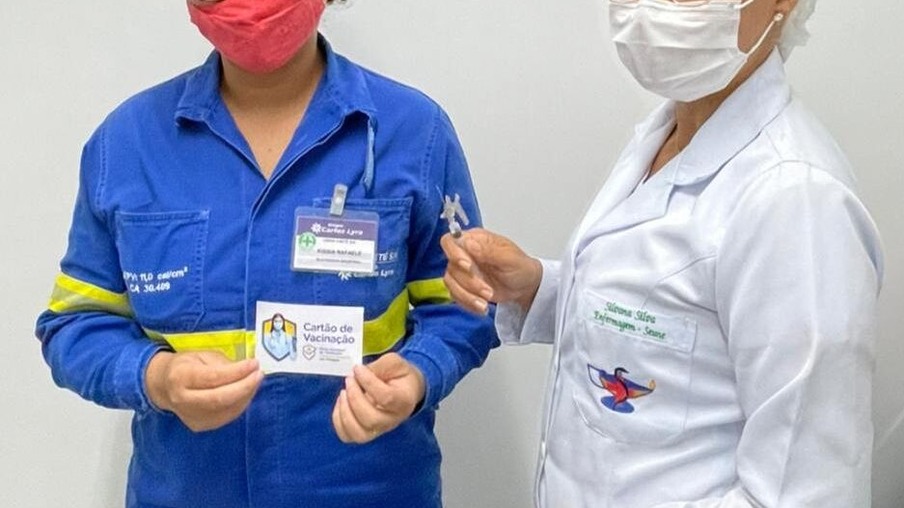 Trabalhadores da Indústria de Alagoas são vacinados contra a Covid-19