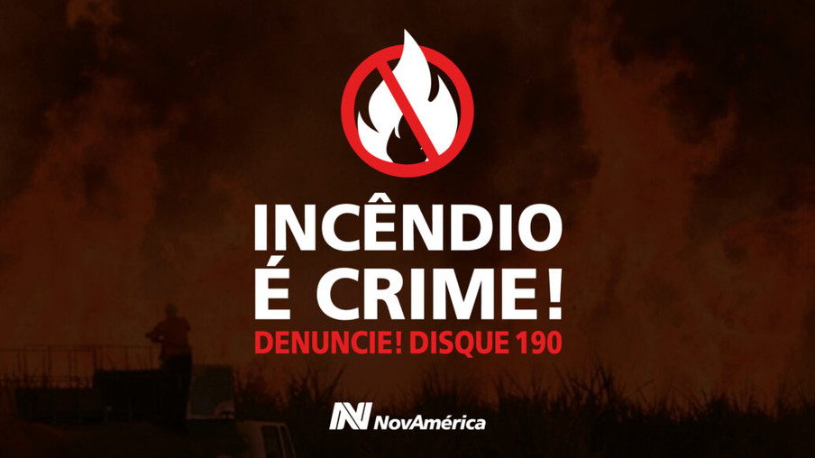 NovAmérica Agrícola inicia campanha contra incêndios