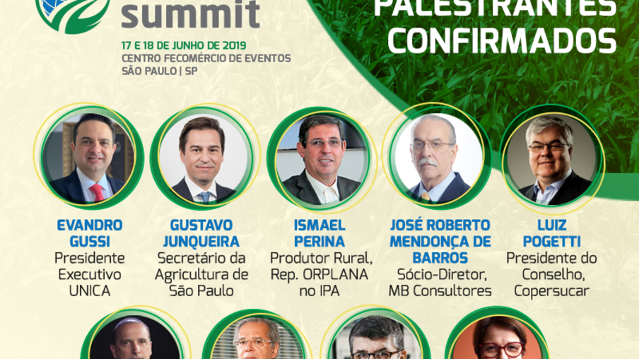 Confira quem fará palestras no Ethanol Summit
