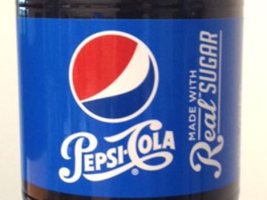 Pepsi real sugar