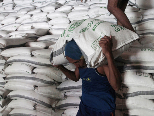 Indonésia deve importar 2,8 milhões de toneladas de açúcar