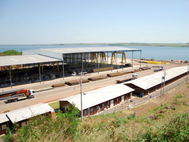 Portos na Hidrovia Tietê-Paraná 