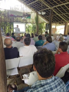 Nastari, no evento da Giasa: perspectivas sobre preço da tonelada de cana (Foto: Divulgação)