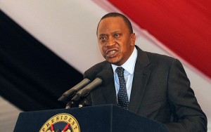 Uhuru Kenyatta, presidente do Quênia