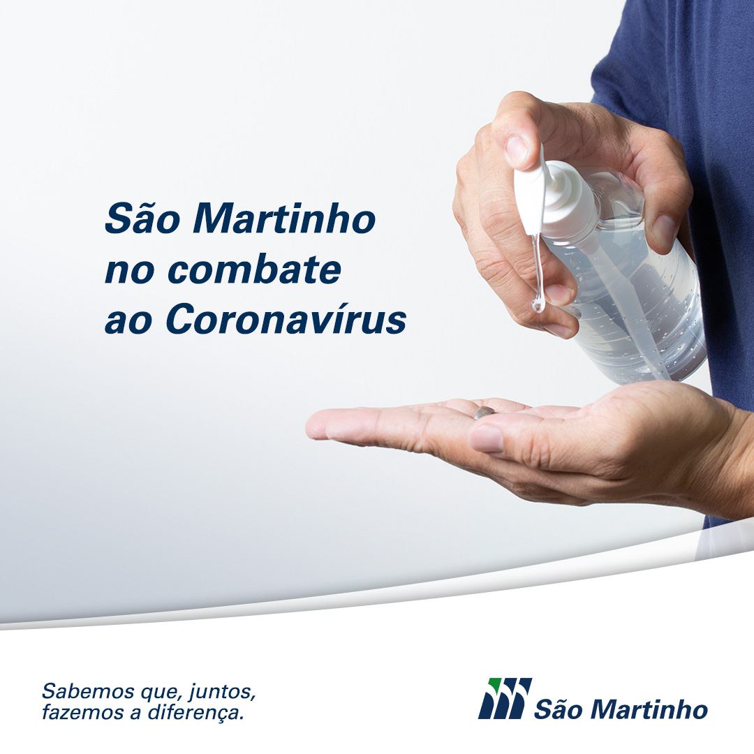 São Martinho, em parceria com Avon e Natura &Co, doará 150 mil litros de álcool 70% para combater COVID-19