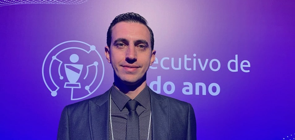 Fábio Ramos, da Bevap. Eleito Executivo de TI do Ano pela IT Forum X