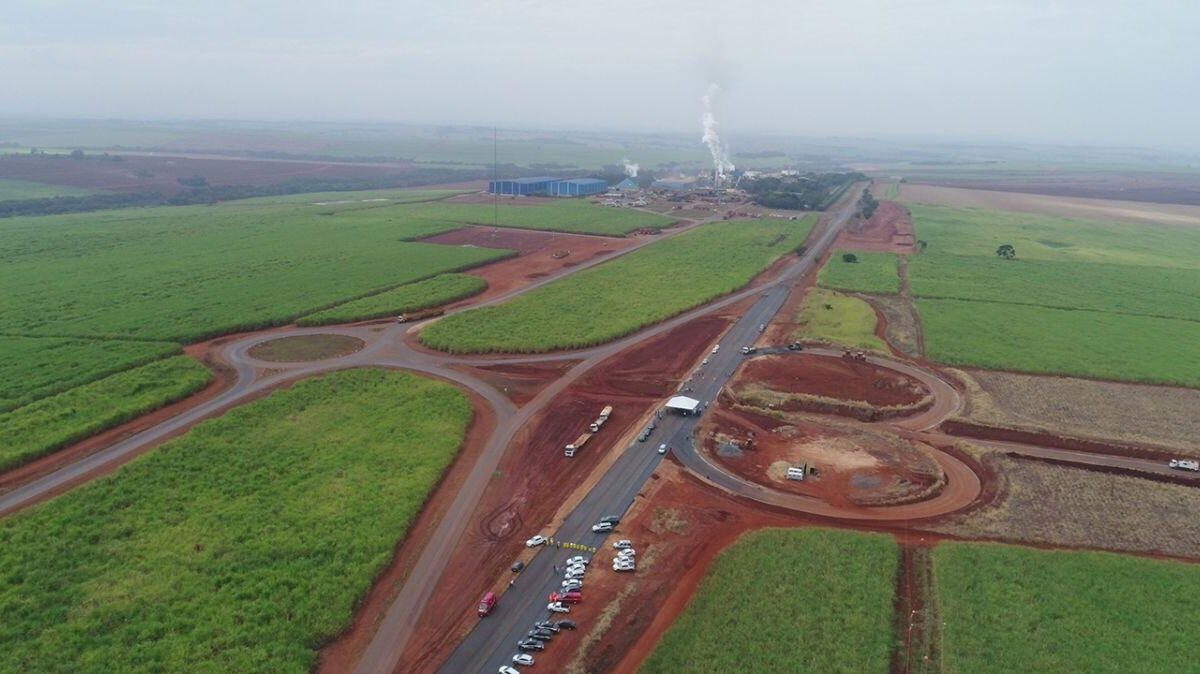 Delta Sucroenergia contribui com melhoria da infraestrutura viária em Minas