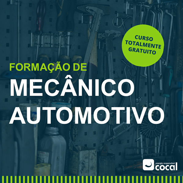 Cocal promove formação gratuita de mecânico automotivo